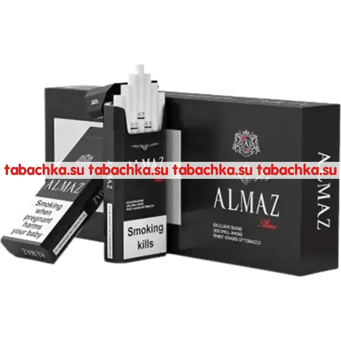 Сигареты Almaz Black Slim